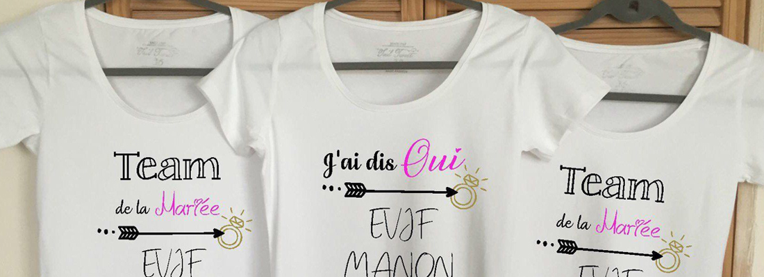 tee-shirts evjf